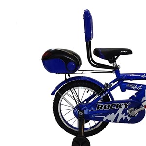دوچرخه شهری کودک سایز 12 رنگ آبی مدل راکی ROCKY 12R201_دوچرخه
