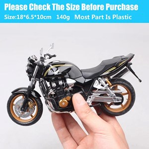 موتور اسباب بازی طرح هوندا مدل cb1300 مقیاس 1:12 رنگ مشکی_ماشین اسباب بازی