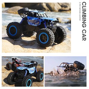 ماشین کنترلی آب و خاک آفرود دو دیفرانسیل رنگ قرمز مدل MZ 2047_ماشین کنترلی