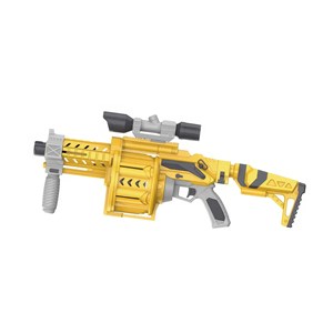 تفنگ اسباب بازی تیر اسفنجی بلستر تک تیر و رگباری مدل Gun With Soft Bullets 582_تفنگ اسباب بازی