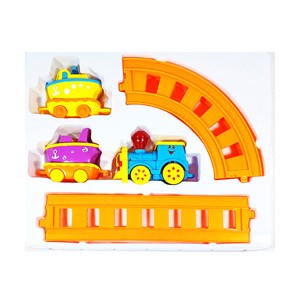 قطار اسباب بازی موزیکال 3 کوپه نشکن (اصل)_ماشین اسباب بازی