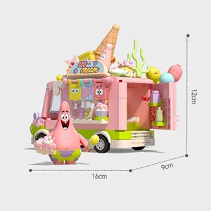 لگو ماشین بستنی فروشی پاتریک 410 قطعه مدل 612218_لگو