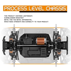 ماشین کنترلی آفرود 4WD با مقیاس 1:18 مدل Monster Truck 18304_ماشین کنترلی