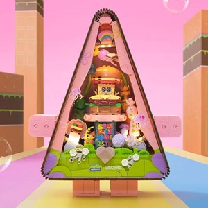 لگو پاتریک چراغدار 650 قطعه مدل AB0034 Patrick Star_لگو