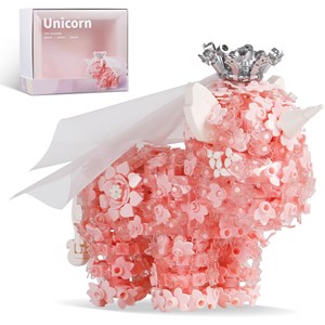 لگو اسب تک شاخ یونیکورن طرح گل