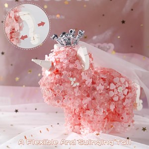 لگو اسب تک شاخ یونیکورن طرح گل