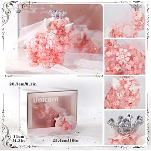 لگو اسب تک شاخ یونیکورن طرح گل