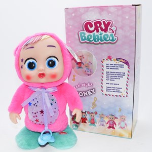 عروسک گریه کن و راه رونده کرای بیبی 30 سانتی مدل Cry Baby 1293_عروسک