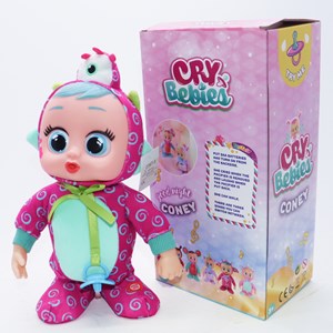عروسک گریه کن و راه رونده کرای بیبی 30 سانتی مدل Cry Baby 1296_عروسک