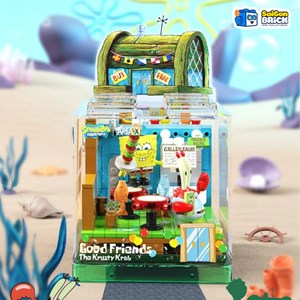 لگو رستوران کراستی کراب آقای خرچنگ از سری باب اسفنجی 310 قطعه مدل AB0026_لگو