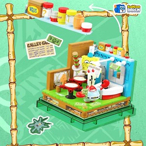 لگو رستوران کراستی کراب آقای خرچنگ از سری باب اسفنجی 310 قطعه مدل AB0026_لگو