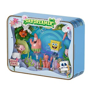 لگو قاب عکس باب‌ اسفنجی در زیر دریا 550 قطعه چراغدار مدل AB0031_لگو