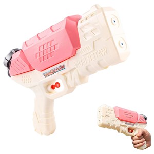 تفنگ اسباب بازی آب پاش رنگ صورتی مدل Water Gun 04s_تفنگ اسباب بازی