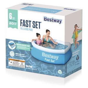استخر بادی قطر 183 سانتیمتری بست‌ وی سه لایه مدل Bestway 57392_اسباب بازی ورزشی