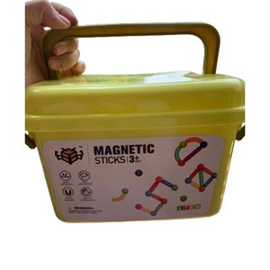 اسباب بازی مگنت مغناطیسی 64 قطعه برند زنبوری مدل MAGNET 159_لگو