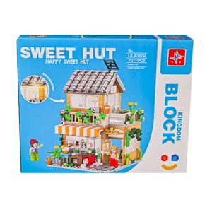 لگو کریتور ویلا چراغدار 707 قطعه مدل SWEET HUT LX.A 3804_لگو
