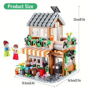 لگو کریتور ویلا چراغدار 707 قطعه مدل SWEET HUT LX.A 3804_لگو