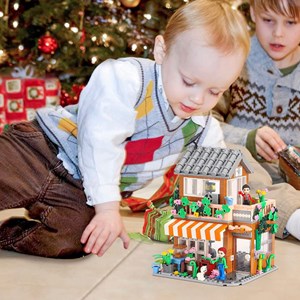 لگو کریتور ویلا چراغدار 707 قطعه مدل SWEET HUT LX.A 3804_لگو