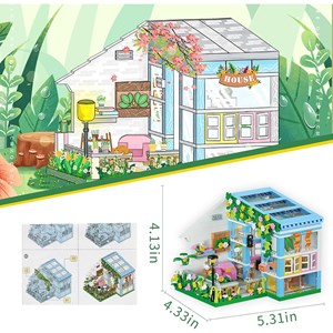 لگو کریتور ویلا چراغدار 626 قطعه مدل SWEET HUT LX.A 3808_لگو