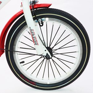 دوچرخه اورجینال کودک سایز 16 طرح دختر کفشدوزکی و گربه سیاه مدل جونیور JUNIOR_دوچرخه