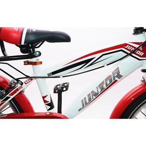 دوچرخه اورجینال کودک سایز 16 طرح دختر کفشدوزکی و گربه سیاه مدل جونیور JUNIOR_دوچرخه