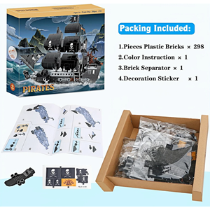 لگو کریتور کشتی دزدان دریایی کوگو 298 قطعه مدل CoGo 2112_لگو