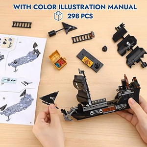 لگو کریتور کشتی دزدان دریایی کوگو 298 قطعه مدل CoGo 2112_لگو