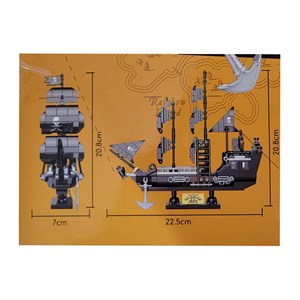 لگو کریتور کشتی دزدان دریایی کوگو 298 قطعه مدل CoGo 2112_لگو