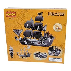 لگو کریتور کشتی دزدان دریایی کوگو 298 قطعه مدل CoGo 2112_لگو