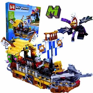 لگو ماینکرافت دزدان دریایی 724 قطعه مدل Minecraft My World MG1100_لگو