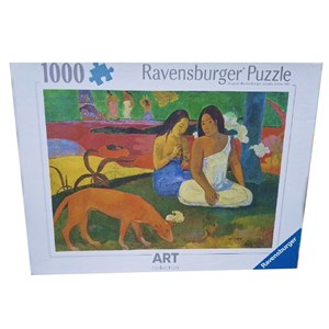 پازل 1000 قطعه راونزبرگر Ravensburger طرح سگ قرمز اثر پل گوگن_لگو