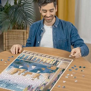 پازل 1000 قطعه راونزبرگر Ravensburger طرح کاپری ایتالیا_لگو