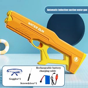 تفنگ اسباب بازی آب پاش شارژی با مکش خودکار مدل Electric Water Gun 6695_تفنگ اسباب بازی