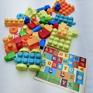 لگو کلاسیک درشت 46 قطعه مدل 038C_لگو