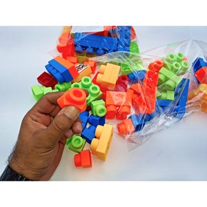 لگو کلاسیک نرم رنگی 48 قطعه کد 317_لگو