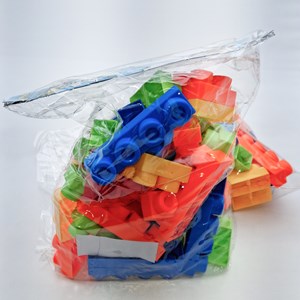 لگو کلاسیک نرم رنگی 48 قطعه کد 317_لگو