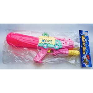 تفنگ اسباب بازی آب پاش طرح ماشین بستنی فروش صورتی مدل Water Gun 5381_تفنگ اسباب بازی