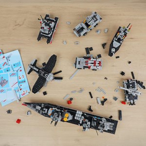 لگو کریتور ناو جنگی بزرگ چند حالته 1327 قطعه مدل LXa_474_لگو