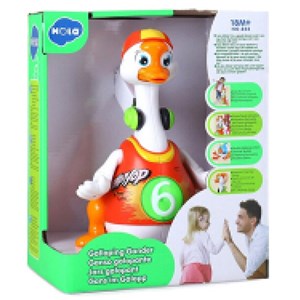 غاز موزیکال هولی تویز نارنجی مدل 828 Hola Toys Musical Dancing Goose_اسباب بازی نوزادی