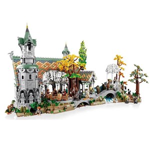لگو ارباب حلقه ها قصر ریوندل 6167 قطعه مدل LEGO Rivendell 9905_لگو