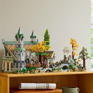لگو ارباب حلقه‌ ها قصر ریوندل 6167 قطعه مدل LEGO Rivendell 9905_لگو