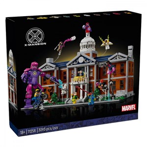 لگو مارول عمارت مردان ایکس 3093 قطعه X-Men Mansion Building Set 11258_لگو