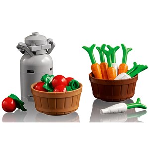 لگو تکنیک پیکاپ کشاورزی آفرود 1677 قطعه مدل 10092 Technic model – Farmer’s Off-road Pickup Truck_لگو