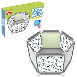 پارک بازی کودک تاشو و چندکاره VivaKids با طرح بالن هوای گرم_ اتاق کودک