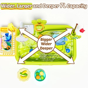 اسباب بازی سینک ظرفشویی و قلاب ماهیگیری 39 قطعه مدل 810 Vegetable Washing Basin_اسباب لوازم خانگی