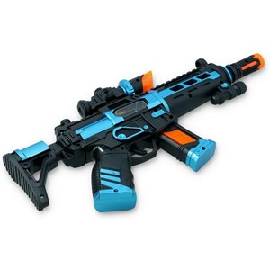 تفنگ اسباب بازی موزیکال چراغدار مدل JQ883A_تفنگ اسباب بازی