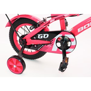 دوچرخه شهری کودک سایز 12 رنگ سرخابی مدل بونیتو GO_دوچرخه