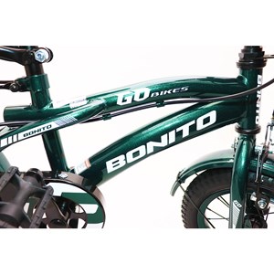 دوچرخه شهری کودک سایز 12 رنگ سبز مدل بونیتو GO_دوچرخه