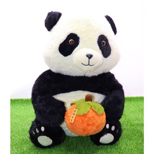 عروسک پولیشی اورجینال خرس پاندا بزرگ فندق بدست 70 سانتی_عروسک