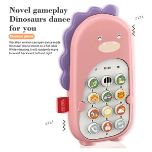 موبایل اسباب بازی موزیکال با طرح دایناسور کد 2010_اسباب بازی نوزادی